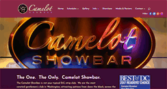 Desktop Screenshot of camelotshowbar.com